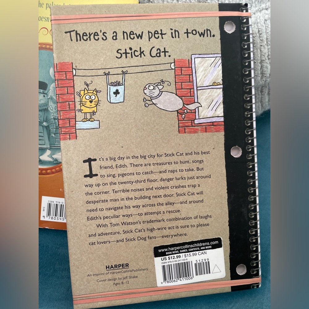 Two Book Bundle - Stick Cat AND The Mouse with the Question Mark Tail - Picture 6 of 7